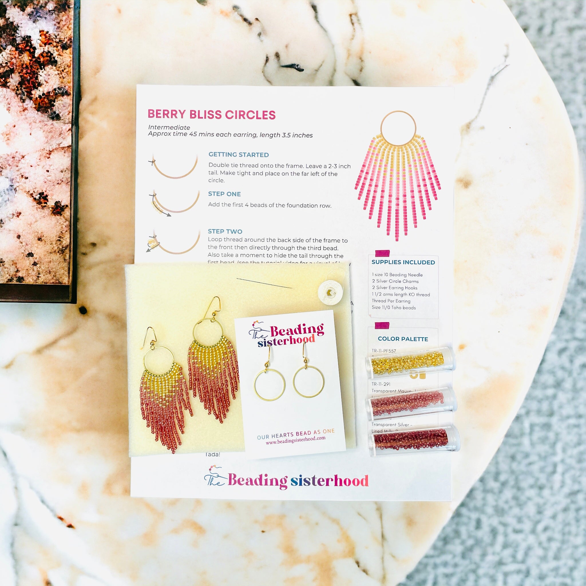 The Beading Sisterhood Monthly Subscription Box